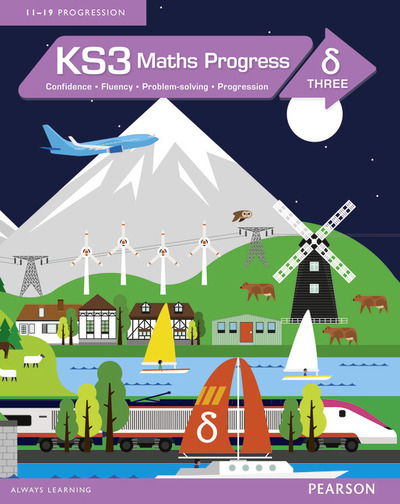 Cover for KS3 Maths Progress Student Book Delta 3 - Maths Progress 2014 (Pocketbok) (2014)