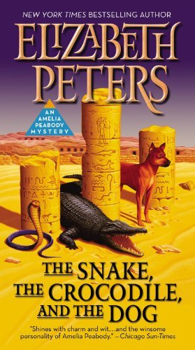 Cover for Elizabeth Peters · The Snake, the Crocodile, and the Dog - Amelia Peabody (Paperback Book) [Reprint edition] (2013)
