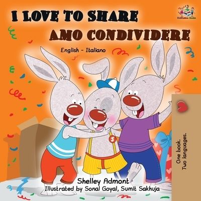 Cover for Shelley Admont · I Love to Share Amo Condividere (Paperback Book) (2019)