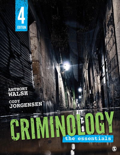 Cover for Anthony Walsh · Criminology (Book) (2020)