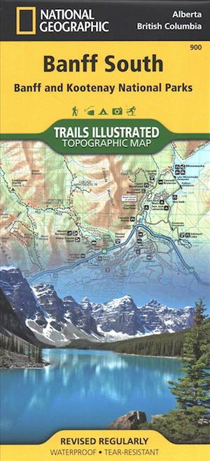 Cover for National Geographic Maps · Banff National Park [map Pack Bundle]: Trails Illustrated Maps (Map) [2020th edition] (2019)