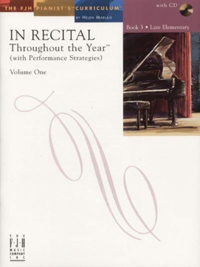 Cover for Helen Marlais · In Recital Throughout the Year, Volume One, Book 3 (Pocketbok) (2023)