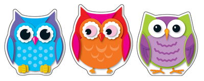 Colorful Owls Cut-Outs - Carson-Dellosa Publishing - Board game - Carson Dellosa Education - 9781609968380 - March 1, 2012