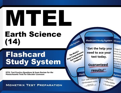 Cover for Mtel Exam Secrets Test Prep Team · Mtel Earth Science (14) Flashcard Study System: Mtel Test Practice Questions &amp; Exam Review for the Massachusetts Tests for Educator Licensure (Cards) (Taschenbuch) [Flc Crds edition] (2023)
