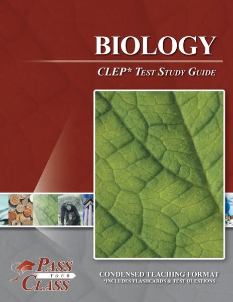 Cover for Passyourclass · Biology CLEP Test Study Guide (Book) (2022)