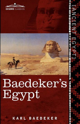 Cover for Karl Baedeker · Baedeker's Egypt: Handbook for Travellers (Paperback Book) (2011)