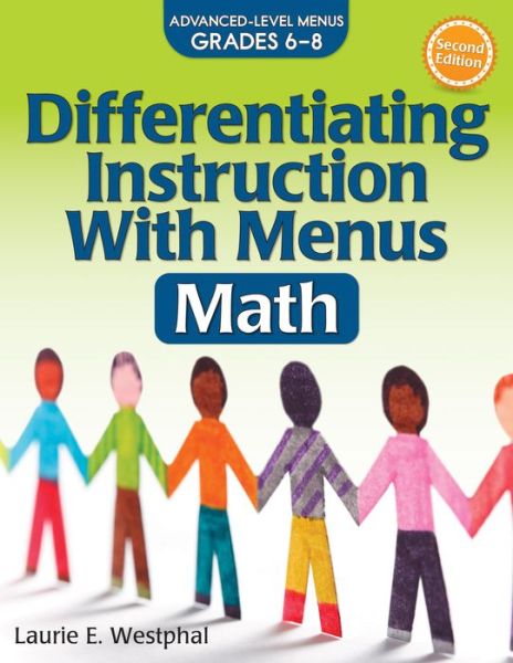 Cover for Laurie E. Westphal · Differentiating Instruction With Menus: Math (Grades 6-8) (Paperback Book) [2 New edition] (2017)