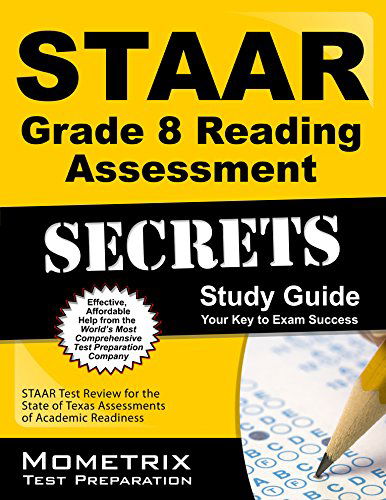 Cover for Staar Exam Secrets Test Prep Team · Staar Grade 8 Reading Assessment Secrets Study Guide: Staar Test Review for the State of Texas Assessments of Academic Readiness (Paperback Book) (2023)