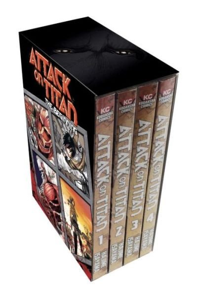 Cover for Hajime Isayama · Attack on titan - the beginning box set (Paperback Bog) (2014)