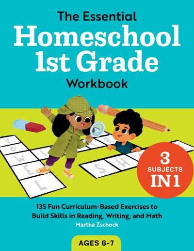 Cover for Martha Zschock · Essential Homeschool 1st Grade Workbook (Book) (2021)