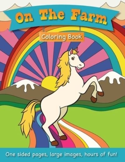 Engage Books · On The Farm Coloring Book for Kids Ages 3-6! (Paperback Book) (2020)