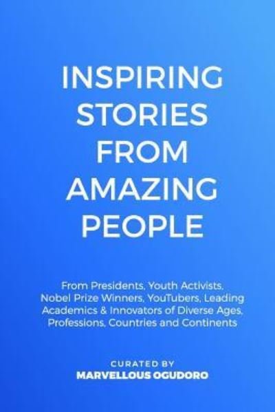 Cover for David Myers · Inspiring Stories From Amazing People (Taschenbuch) (2019)