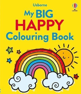 Cover for Alice James · My Big Happy Colouring Book - Big Colouring (Paperback Book) (2024)