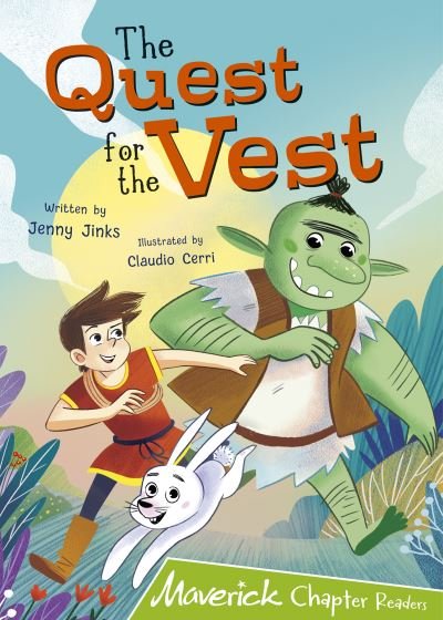 Cover for Jenny Jinks · The Quest for the Vest: (Lime Chapter Readers) (Paperback Book) (2021)