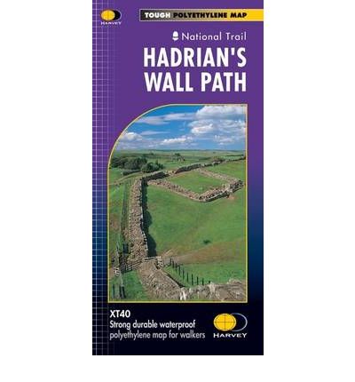 Cover for Harvey Map Services Ltd. · Hadrian's Wall - Trail Map XT40 (Landkarten) [New edition] (2019)