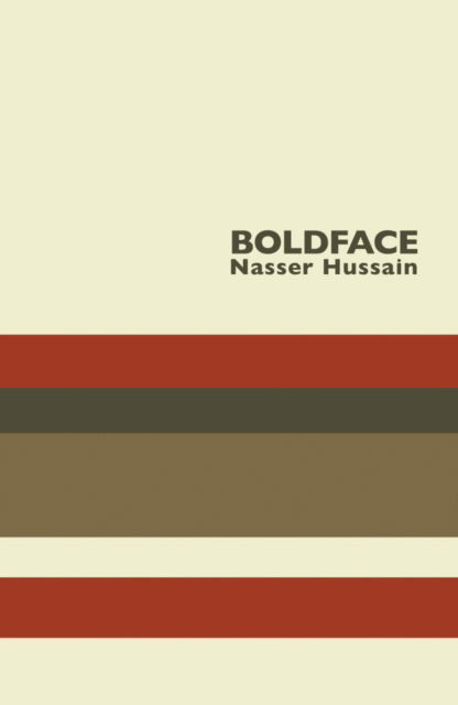 Cover for Nasser Hussain · Boldface (Paperback Book) (2014)