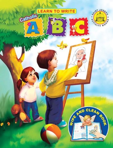 Cover for Catholic Book Publishing Corp · Learn to Write: Catholic A, B, C [with Dry Erase Marker] (St. Joseph Activity Books) (Pocketbok) (2013)