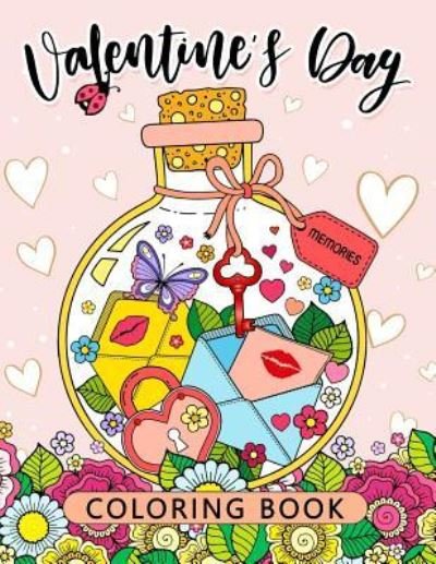 Cover for Balloon Publishing · Valentines Day Coloring Book (Taschenbuch) (2018)