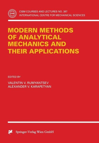 Cover for A V Karapetyan · Modern Methods of Analytical Mechanics and their Applications - CISM International Centre for Mechanical Sciences (Paperback Book) (1998)