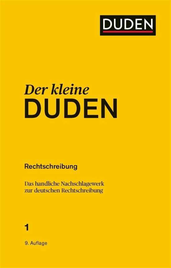 Cover for Dudenredaktion · Der kleine Duden - Deuts (Bog)