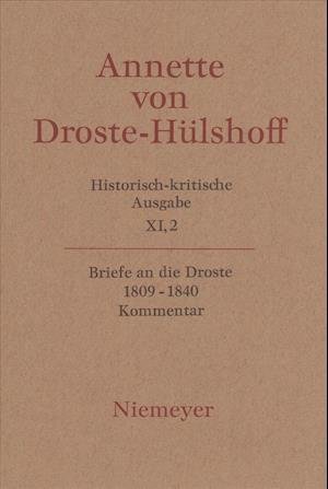 Cover for Annette von Droste-Hülshoff · Historisch-kritische Ausgabe (Bok) (1997)