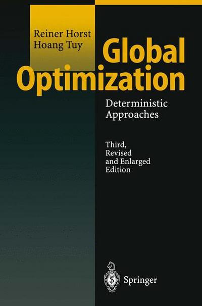 Cover for Reiner Horst · Global Optimization: Deterministic Approaches (Hardcover bog) [3rd rev. and enlarged ed. 1996 edition] (1996)