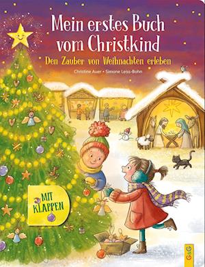 Cover for Christine Auer · Mein erstes Buch vom Christkind - mit Klappen (Book) (2024)