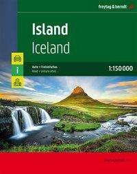 Cover for Freytag &amp; Berndt · Freytag &amp; Berndt Road Map: Island - Iceland Road &amp; Leisure Atlas (Spiralbog) (2022)