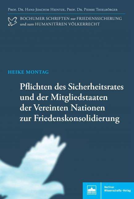 Pflichten des Sicherheitsrates u - Montag - Books -  - 9783830537380 - 