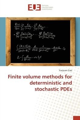 Cover for Gao · Finite volume methods for determini (Book) (2016)