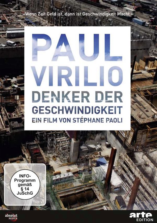 Cover for Paul Virilio · Denker Der Geschwindigkeit (arte Edition) (Import DE) (DVD) [Arte edition] (2015)