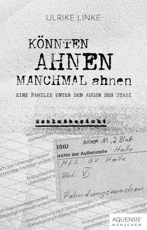 Cover for Ulrike Linke · Könnten Ahnen manchmal ahnen (Book) (2024)