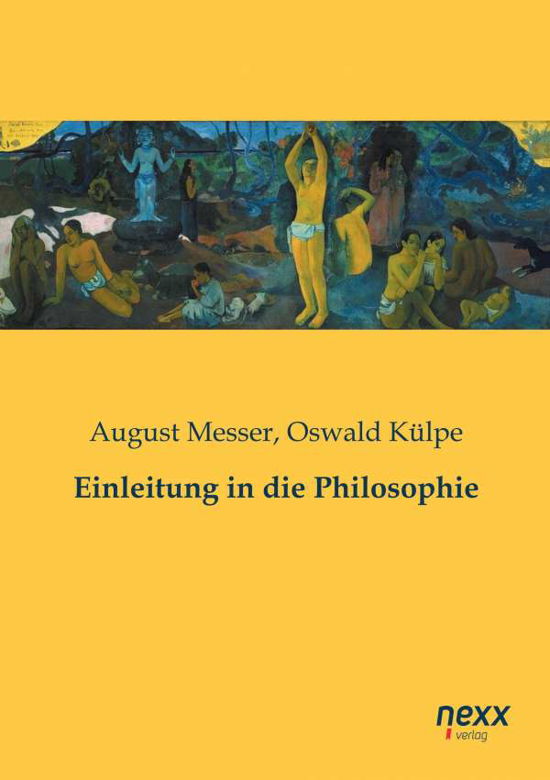 Cover for Messer · Einleitung in die Philosophie (Buch)