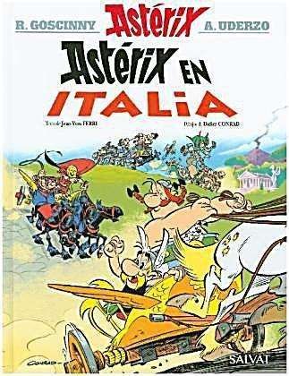 Cover for Jean-Yves Ferri · Asterix in Spanish: Asterix en Italia (Hardcover bog) (2017)