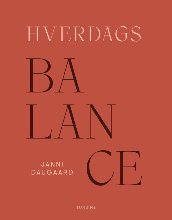 Cover for Janni Daugaard · Hverdagsbalance (Sewn Spine Book) [1º edição] (2025)