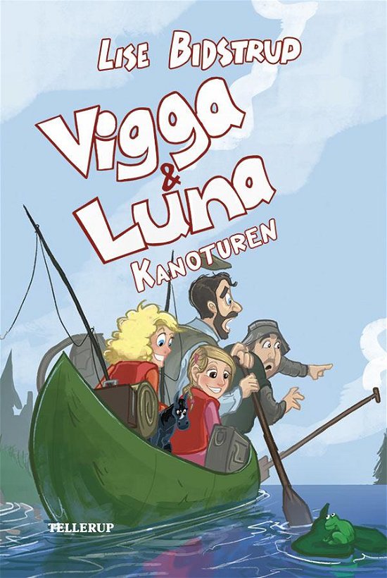 Cover for Lise Bidstrup · Vigga &amp; Luna, 7: Vigga &amp; Luna #7: Kanoturen (Hardcover Book) [1er édition] (2017)