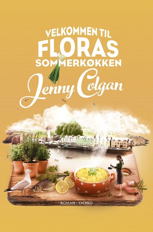 Cover for Jenny Colgan · Velkommen til Floras sommerkøkken (Pocketbok) [2. utgave] (2019)