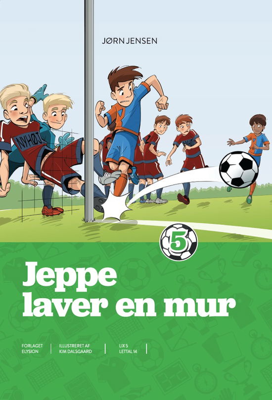 Cover for Jørn Jensen · Jeppe: Jeppe laver en mur (Inbunden Bok) [1:a utgåva] (2017)