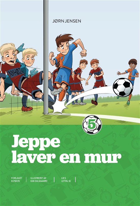 Cover for Jørn Jensen · Jeppe: Jeppe laver en mur (Hardcover bog) [1. udgave] (2017)
