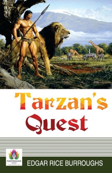 Cover for Edgar Burroughs Rice · Tarzans Quest (Paperback Book) (2021)