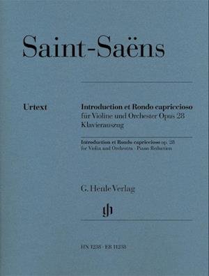 Cover for Camille Saint-Saens · Introduction et Rondo capriccioso für Violine und Orchester op. 28 (Paperback Bog) (2019)