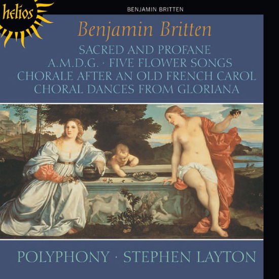 Cover for B. Britten · Sacred and Profane (CD) (2012)