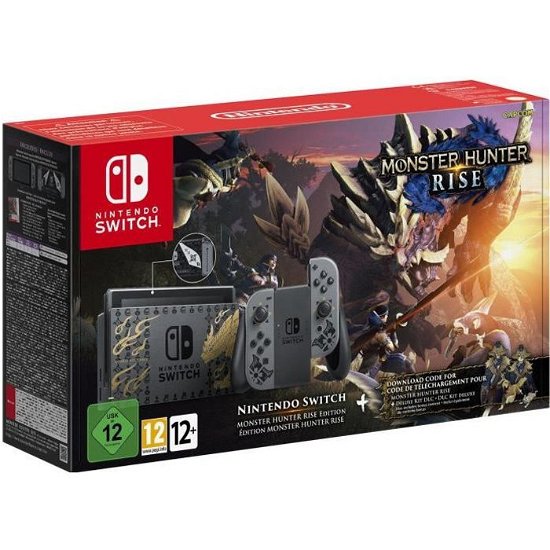 Cover for Nintendo · Nintendo Switch Console  Monster Hunter Rise Edition EU Switch (MERCH)