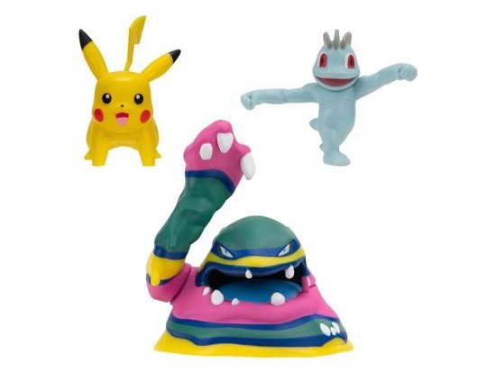 Pokémon Battle Figure Set Figuren 3er-Pack Macholl (Leketøy) (2024)
