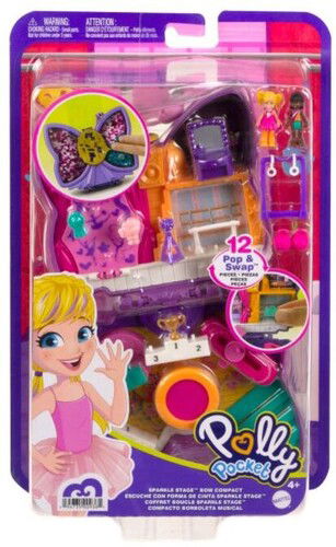 Polly Pocket · Pp Big Pocket World Performance Bow Compact (MERCH