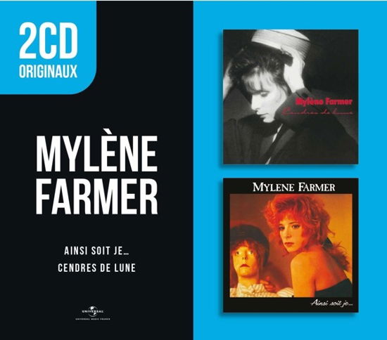 Cover for Mylène Farmer · Ainsi Soit Je / Cendres De Lune (CD) (2021)