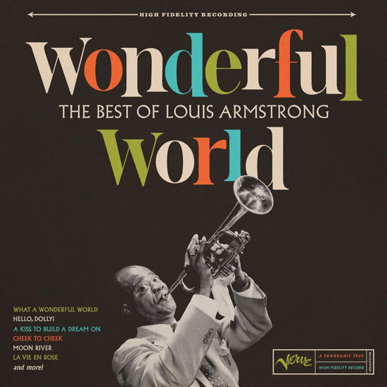 Cover for Louis Armstrong · Wonderful World: the Best of Louis Armstrong (CD) (2024)