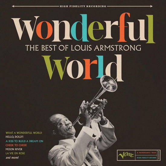 Cover for Louis Armstrong · Wonderful World: The Best Of Louis Armstrong (CD) (2024)