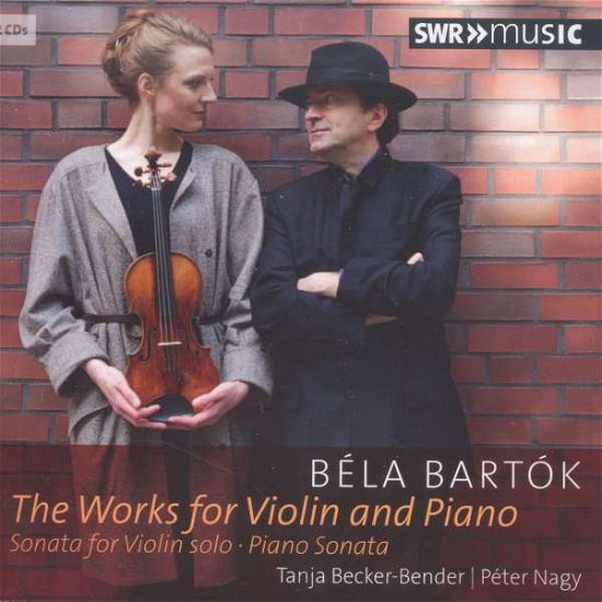 Cover for Bartok / Becker-bender / Nagy · Works for Violin &amp; Piano (CD) [Japan Import edition] (2016)