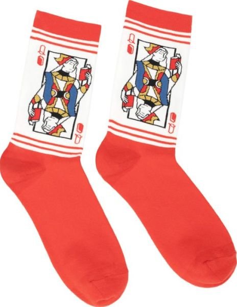 Queen Of Books Socks Lrg -  - Bøger - OUT OF PRINT USA - 0752489577381 - 1. august 2020